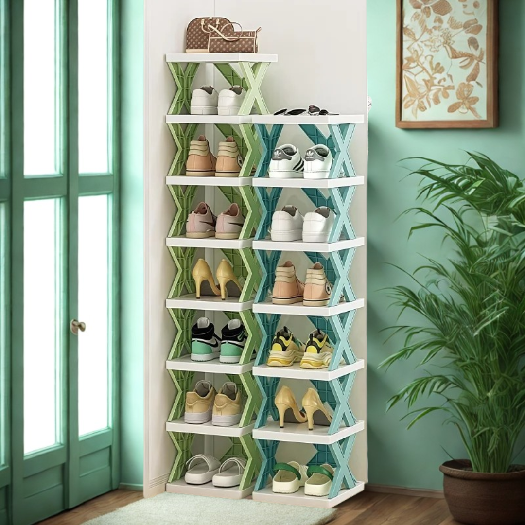 SpaceMax™ – Multi-Tier Shoe Storage – Organiser Rack Solution