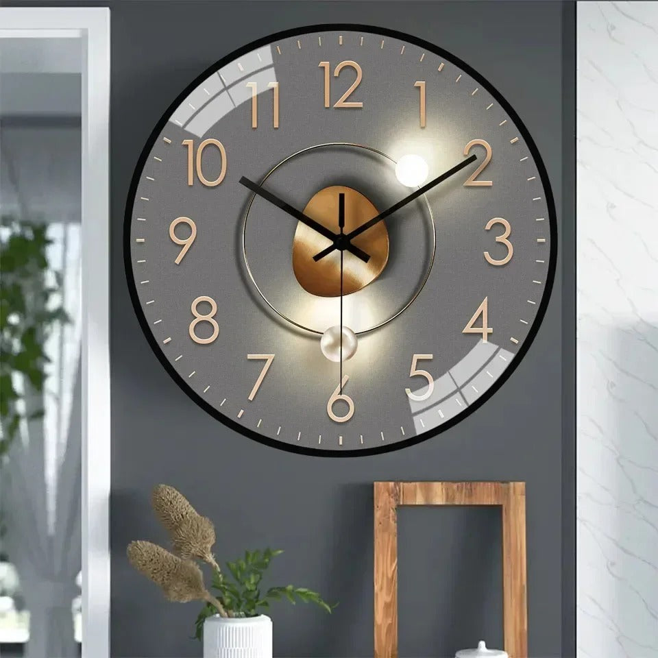 HushTime™ Modern Wall Clock