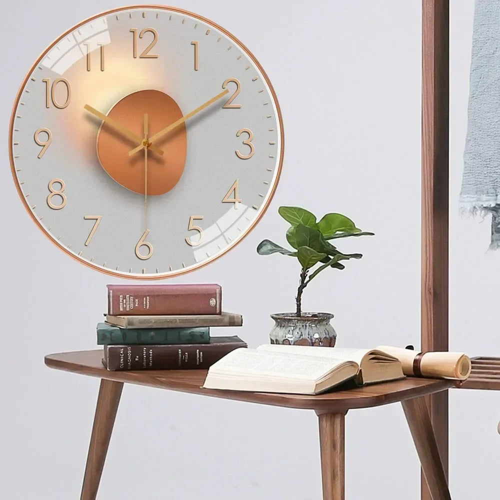 HushTime™ Modern Wall Clock