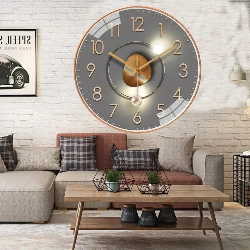 HushTime™ Modern Wall Clock